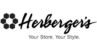 HERBERGER'S YOUR STORE. YOUR STYLE. logo