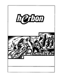 HERBON CONTAINS ORGANIC ECHINACEA logo