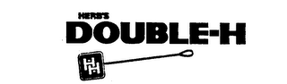 HERB'S DOUBLE-H logo