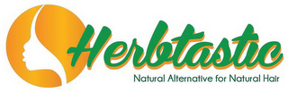 HERBTASTIC NATURAL ALTERNATIVE FOR NATURAL HAIR logo