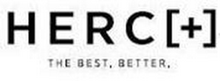 HERC [+] THE BEST. BETTER. logo