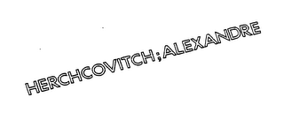 HERCHCOVITCH; ALEXANDRE logo