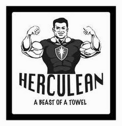 HERCULEAN A BEAST OF A TOWEL logo