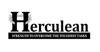 HERCULEAN STRENGTH TO OVERCOME THE TOUGHEST TASKS logo