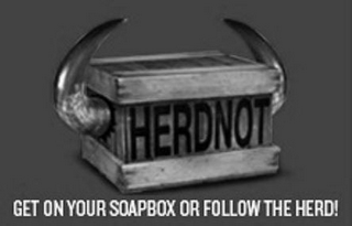 HERDNOT GET ON YOUR SOAPBOX OR FOLLOW THE HERD! logo