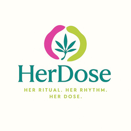 HERDOSE HER RITUAL. HER RHYTHM. HER DOSE. logo