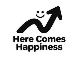 HERE COMES HAPPINESS logo