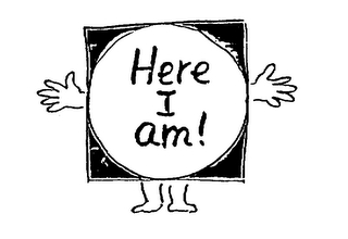 HERE I AM! logo