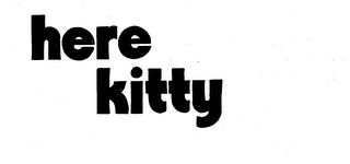 HERE KITTY logo