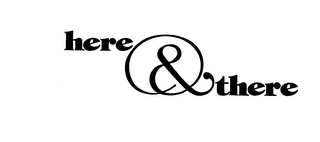 HERE & THERE logo