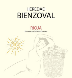 HEREDAD BIENZOVAL RIOJA DENOMINACIÓN DEORIGEN CALIFICADA logo