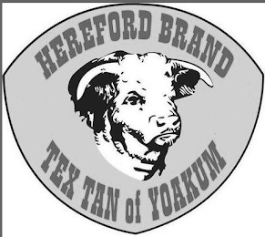 HEREFORD BRAND TEX TAN OF YOAKUM logo