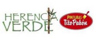 HERENCIA VERDE PINTURAS TITO PABON logo