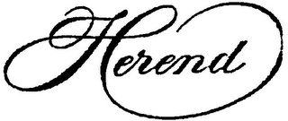 HEREND logo