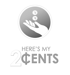 HERE'S MY 2 CENTS logo