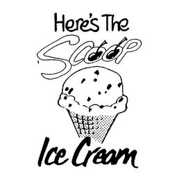 HERE'S THE SCOOP logo