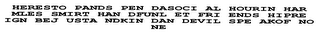 HERESTO PANDS PEN DASOCI AL HOURIN HAR MLES SMIRT HAN DFUNL ET FRI ENDS HIPRE IGN BEJ USTA NDKIN DAN DEVIL SPE AKOF NO NE logo