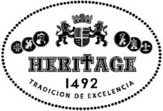 HERITAGE 1492 TRADICION DE EXCELENCIA logo