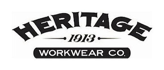 HERITAGE 1913 WORKWEAR CO. logo