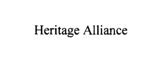 HERITAGE ALLIANCE logo