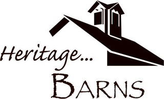 HERITAGE BARNS logo