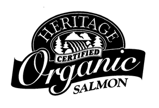 HERITAGE CERTIFIED ORGANIC SALMON logo