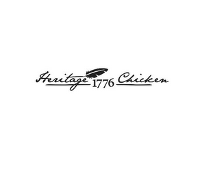HERITAGE CHICKEN 1776 logo