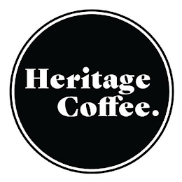 HERITAGE COFFEE. logo