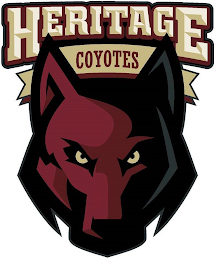 HERITAGE COYOTES logo