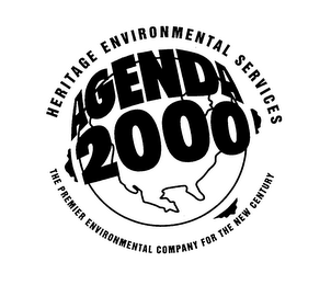 HERITAGE ENVIRONMENTAL SERVICES AGENDA 2000 THE PREMIER ENVIRONMENTAL COMPANY FOR THE NEW CENTURY logo