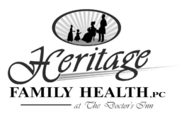 HERITAGE FAMILY HEALTH, PC AT THE DOCTOR'S INN logo