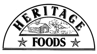 HERITAGE FOODS logo