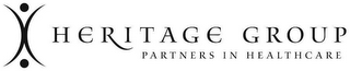 HERITAGE GROUP PARTNERS IN HEALTHCARE logo