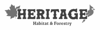 HERITAGE HABITAT & FORESTRY logo