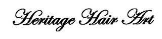 HERITAGE HAIR ART logo