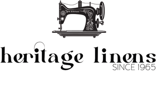 HERITAGE HERITAGE LINENS SINCE 1965 logo