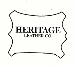 HERITAGE LEATHER CO. logo