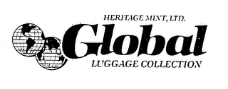 HERITAGE MINT, LTD. GLOBAL LUGGAGE COLLECTION logo