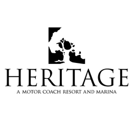 HERITAGE MOTOR COACH RESORT AND MARINA logo