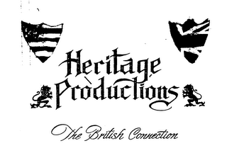 HERITAGE PRODUCTIONS THE BRITISH CONNECTION logo