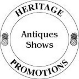 HERITAGE PROMOTIONS ANTIQUE SHOWS logo