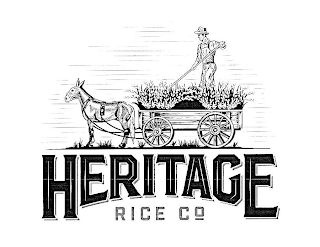 HERITAGE RICE CO logo
