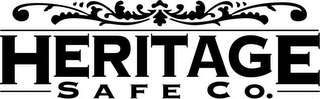 HERITAGE SAFE CO. logo