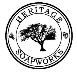 HERITAGE SOAPWORKS logo