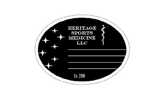 HERITAGE SPORTS MEDICINE LLC EST.2019 logo
