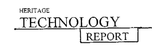 HERITAGE TECHNOLOGY REPORT logo