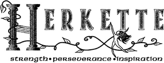 HERKETTE STRENGTH PERSEVERANCE INSPIRATION logo