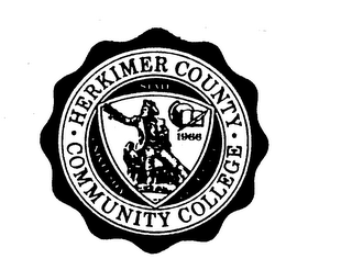 HERKIMER COUNTY COMMUNITY COLLEGE STATEUNIVERSITY OF NEW YORK 1966 logo