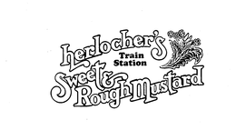HERLOCHER'S TRAIN STATION SWEET & ROUGH MUSTARD logo