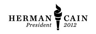 HERMAN CAIN PRESIDENT 2012 logo